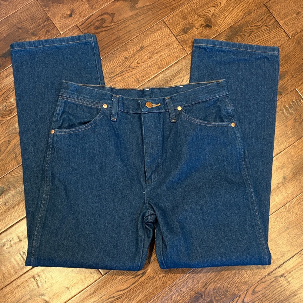 Wrangler Indigo Cowboy Cut Blue Jeans 32x30